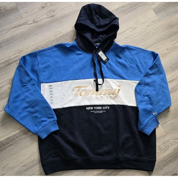 Tommy Hilfiger Men's TJ Archive Relaxed Hoodie Sweatshirt Outerwear Size XXL NWT - Picture 5 of 9